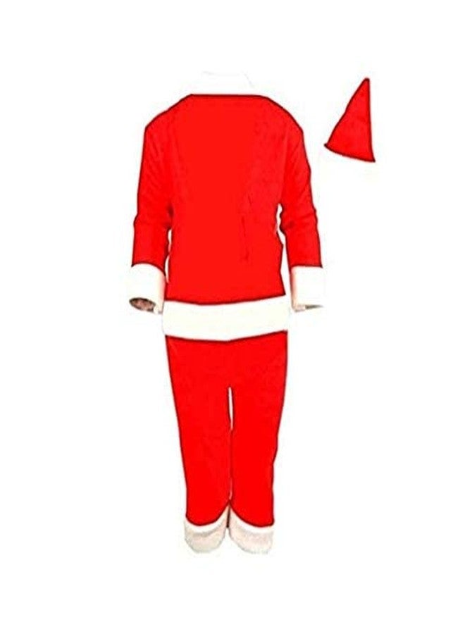 OSMOSIS Santa Claus Dress Costume for Baby Boys Girls Kids (7-10 Years) For Christmas/New Year (Perfect Series) - Image 4